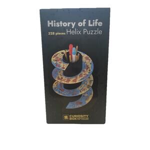 Curiosity Box Helicoid Jigsaw History Of Life Helix Puzzle CA4 Multicolor 328 pc